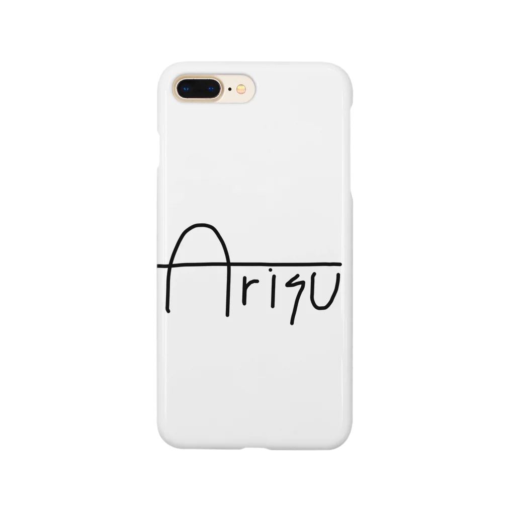 Arisu︎☺︎のArisuLOGO  スマホケース