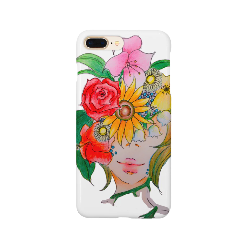 Luz(ルス)の部屋の 花 Smartphone Case