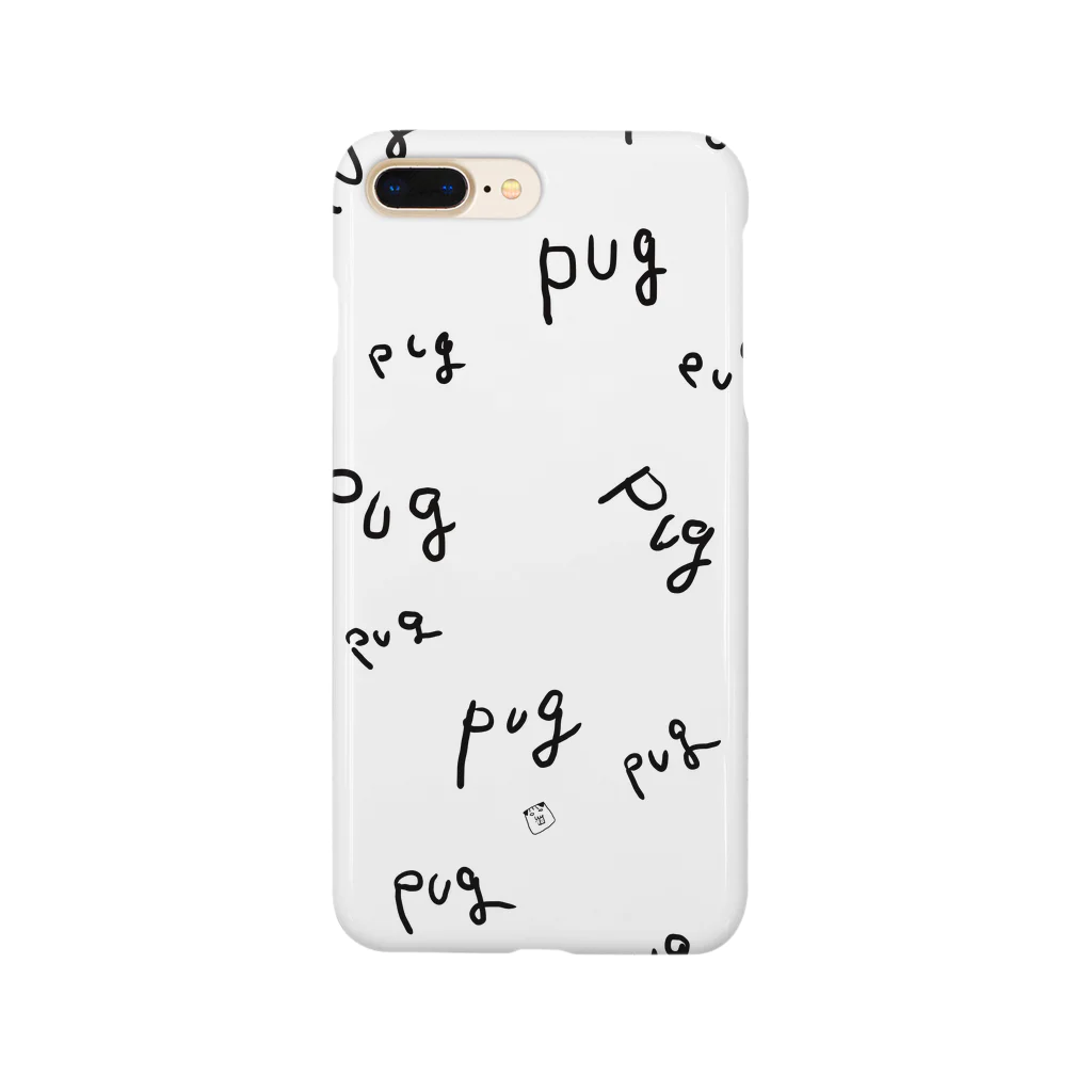 SHoWのPUGPUGPUGPUG スマホケース