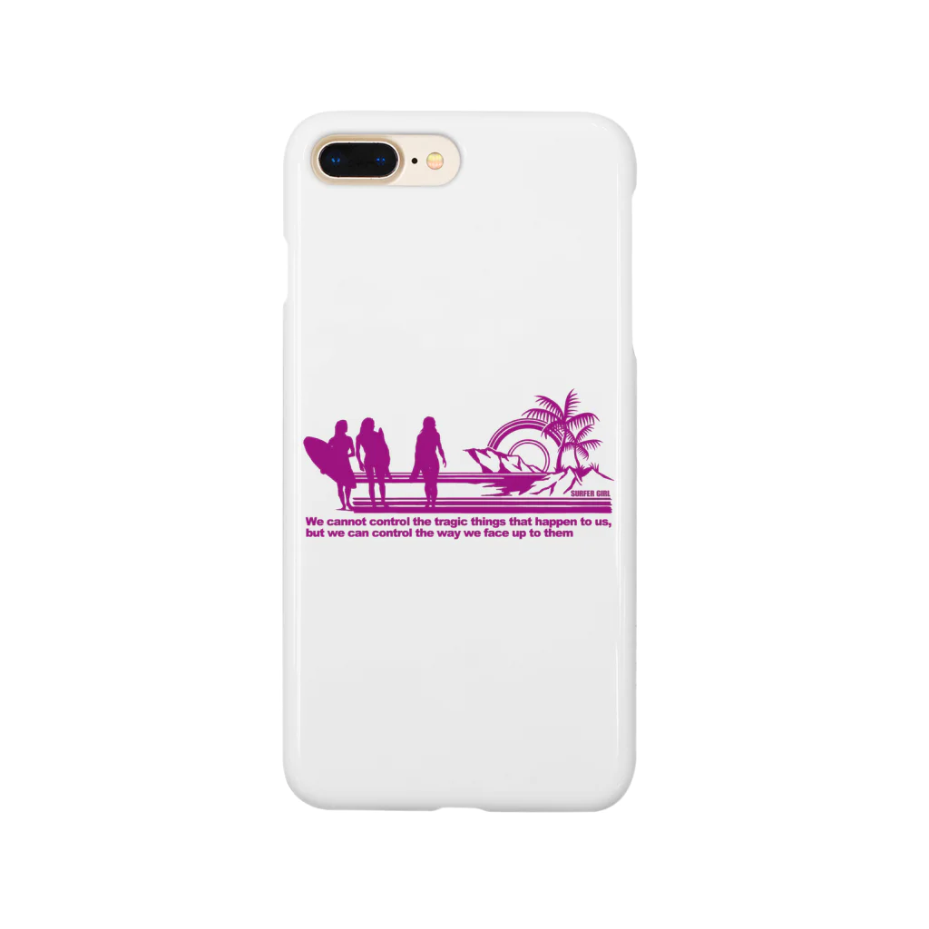 JOKERS FACTORYのSURFER GIRL Smartphone Case