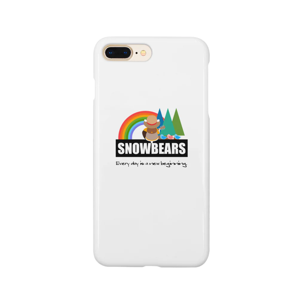 スノーベアーズのギターとしろくま Smartphone Case