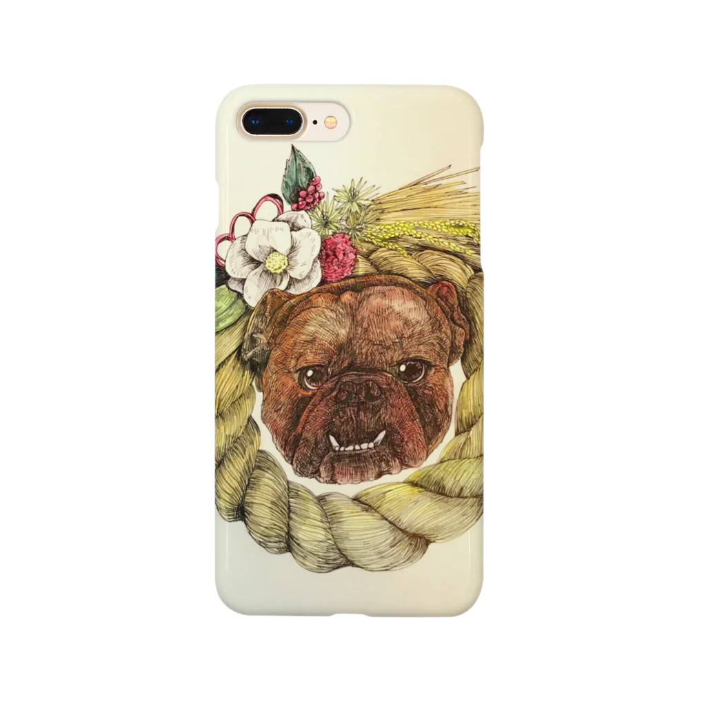 fukuの新春dog Smartphone Case