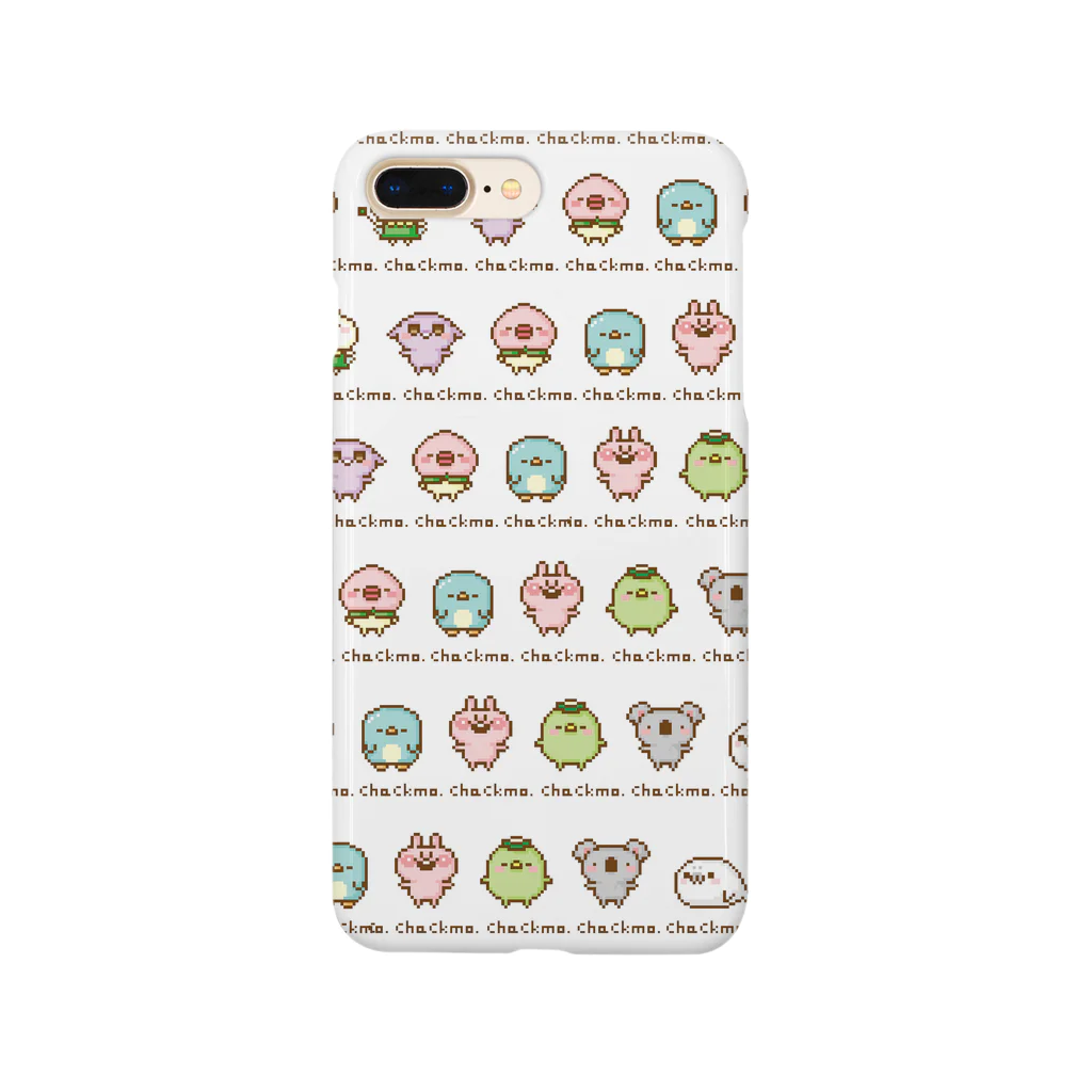 chackmo@かまってウサちゃんのchackmo ドットキャラ（並） Smartphone Case