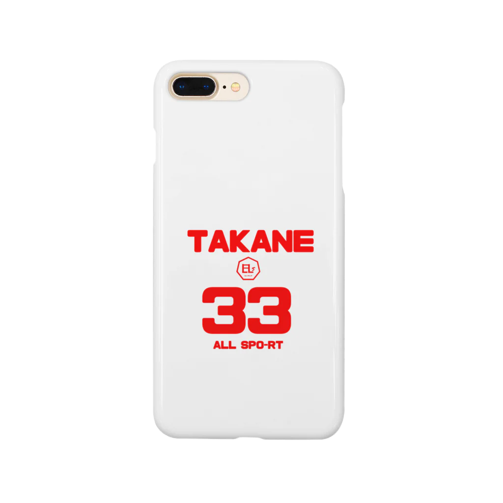 ALL SPO-RT プロジェクト　公式ストアのALLs TAKANE MARI 専用 Smartphone Case