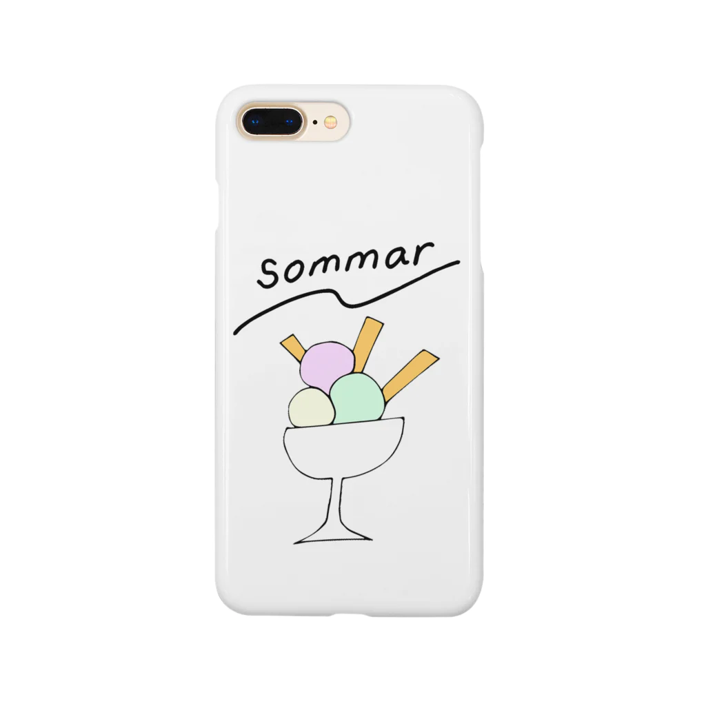 HÖGBRONのsommar_glass Smartphone Case