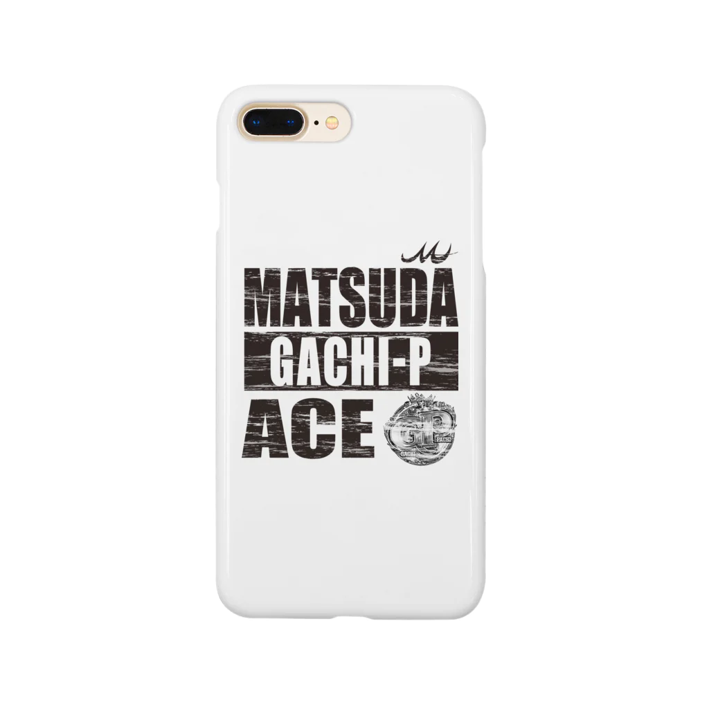 ガチピーSUZURI支店のMATSUDA　ACE ver2 スマホケース