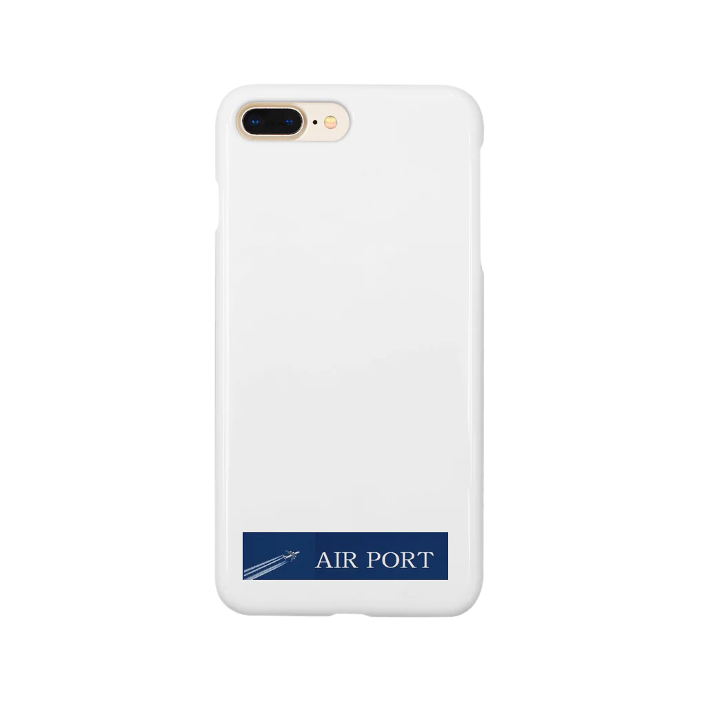 アメリカンベース のAIRPORT　空港　飛行機　旅行　エアライングッズ Smartphone Case