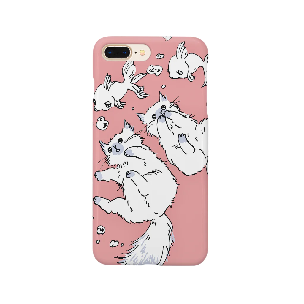 ふじはら むつみの囲まれた！pink ver. Smartphone Case