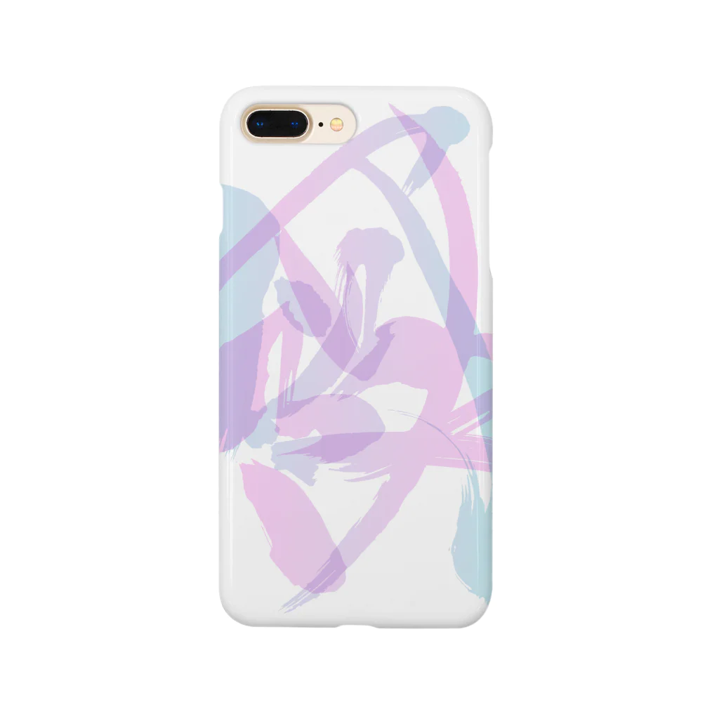 shinkilowの混ざり合う阿吽（ピンク×ブルー） Smartphone Case