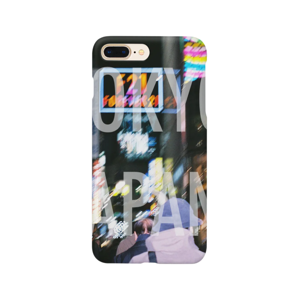 Y SHOPのTOKYO JAPAN wht Smartphone Case