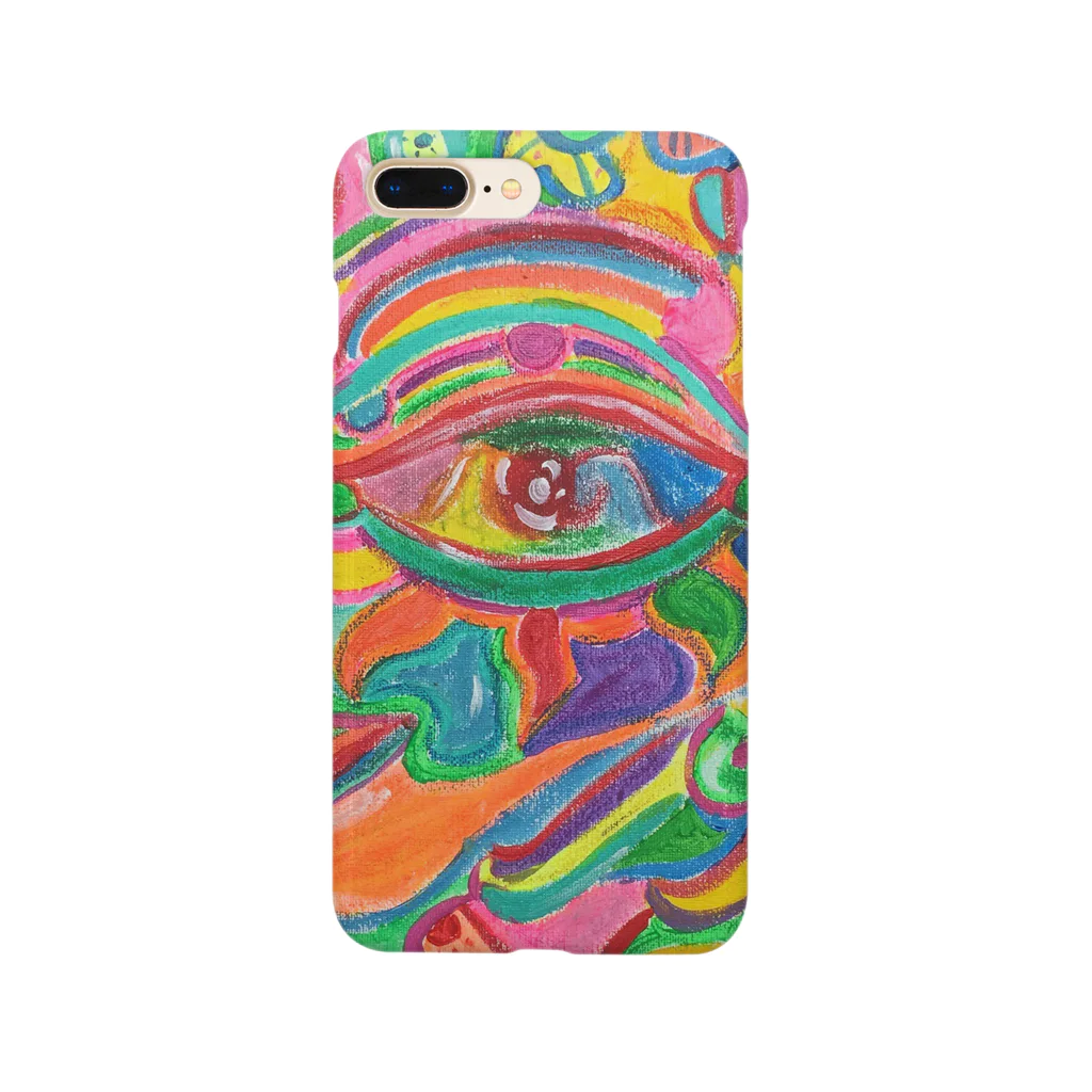 ART IS WELLのsunshine rainbow Smartphone Case