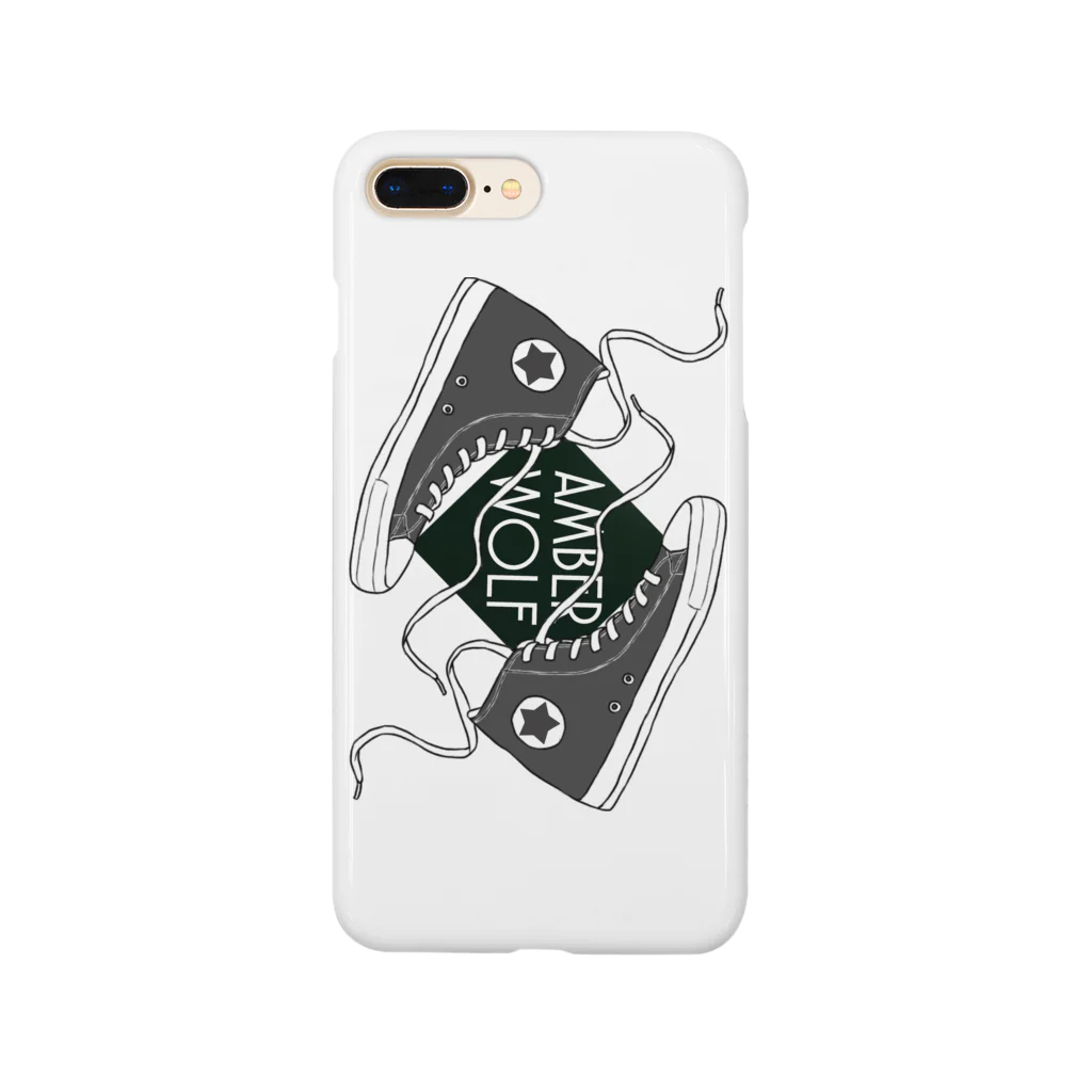 ゆりあ🐺のAMBER WOLF Wスニーカー Smartphone Case