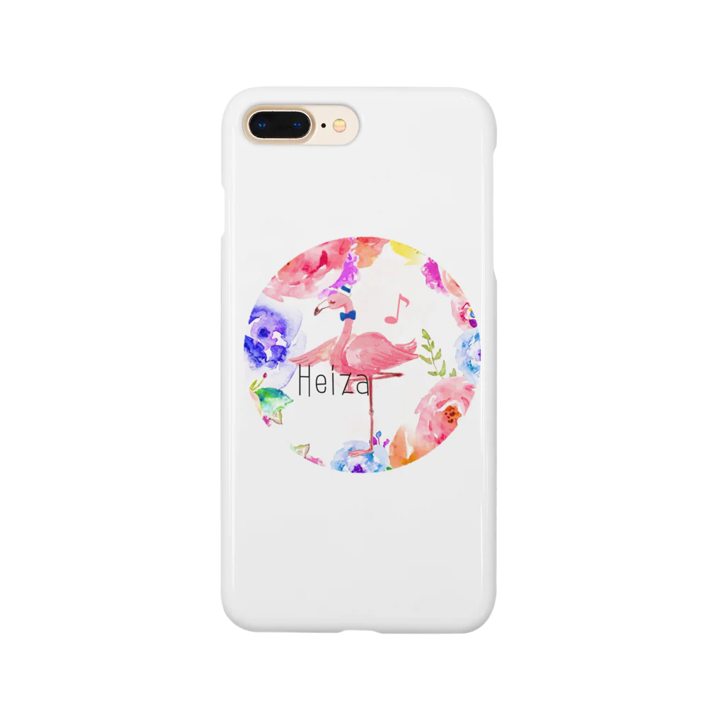 もりのおかしやさんmibuのお花heizaフラミンゴ Smartphone Case