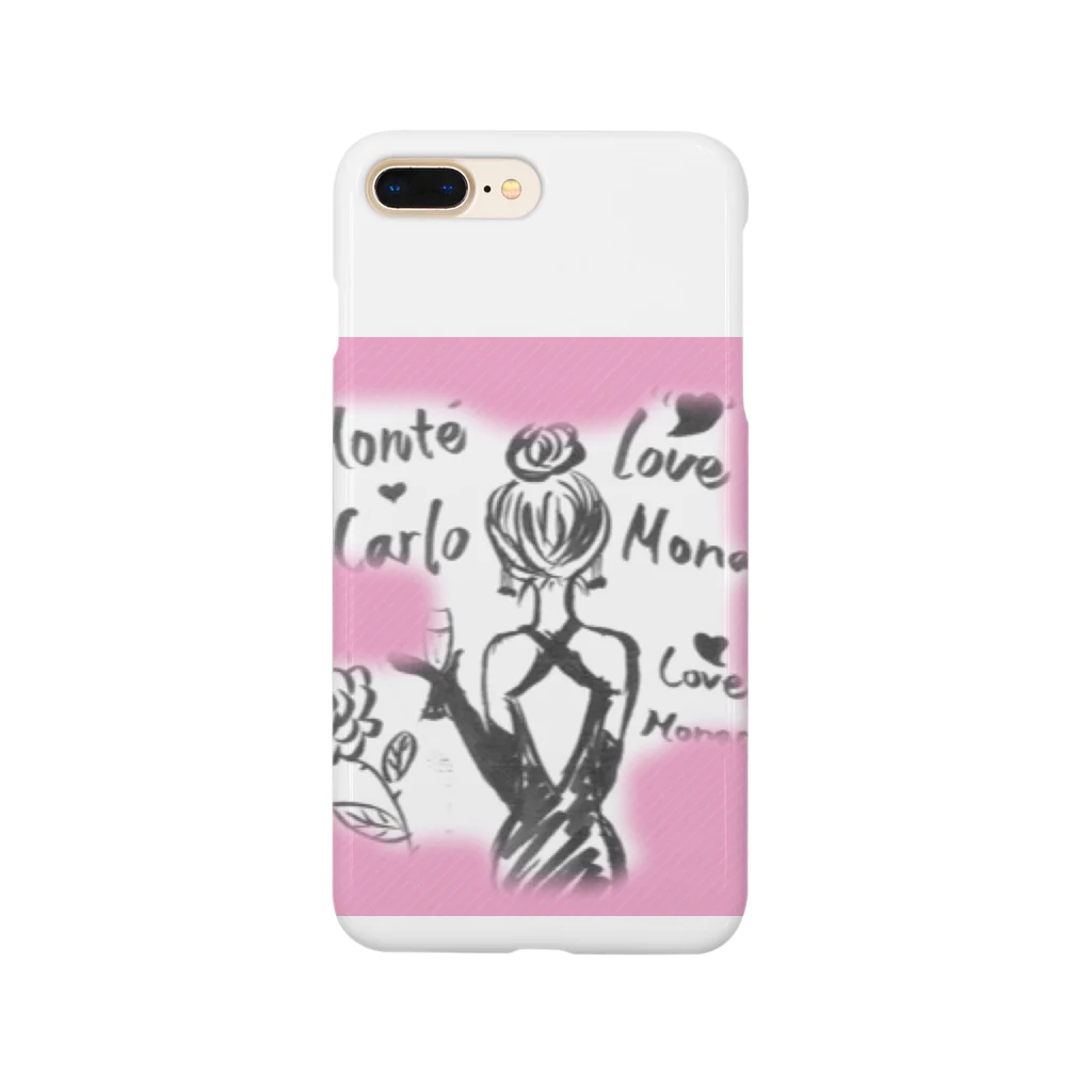 べにのへやのMonaco  LOVE Smartphone Case