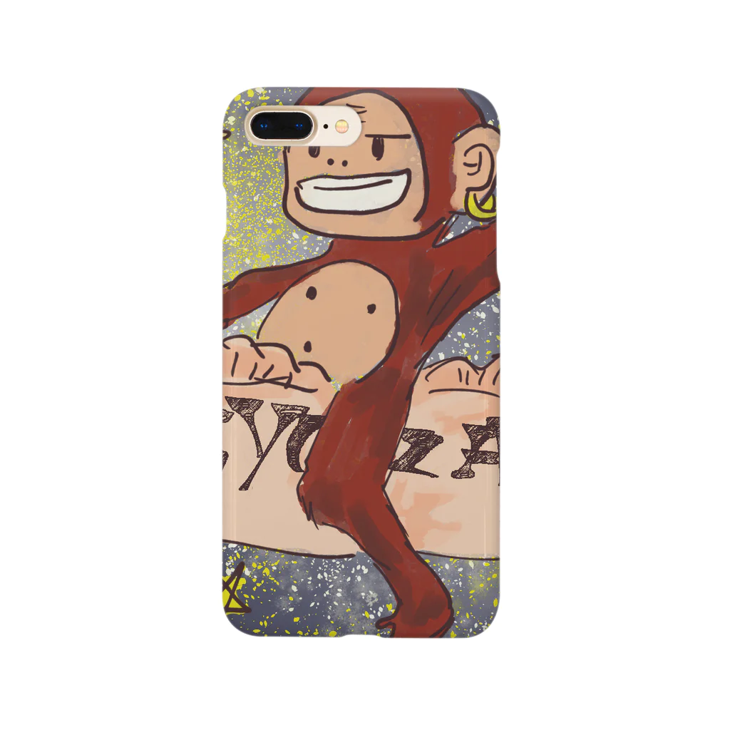 fanguiのmonkey pirot Smartphone Case