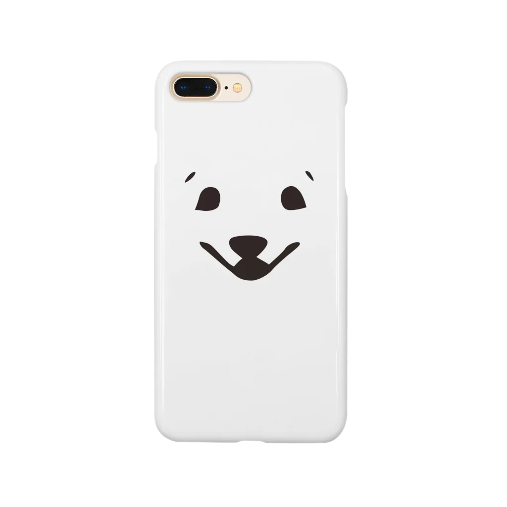 ss_suzuriのしらたまふぇいす Smartphone Case