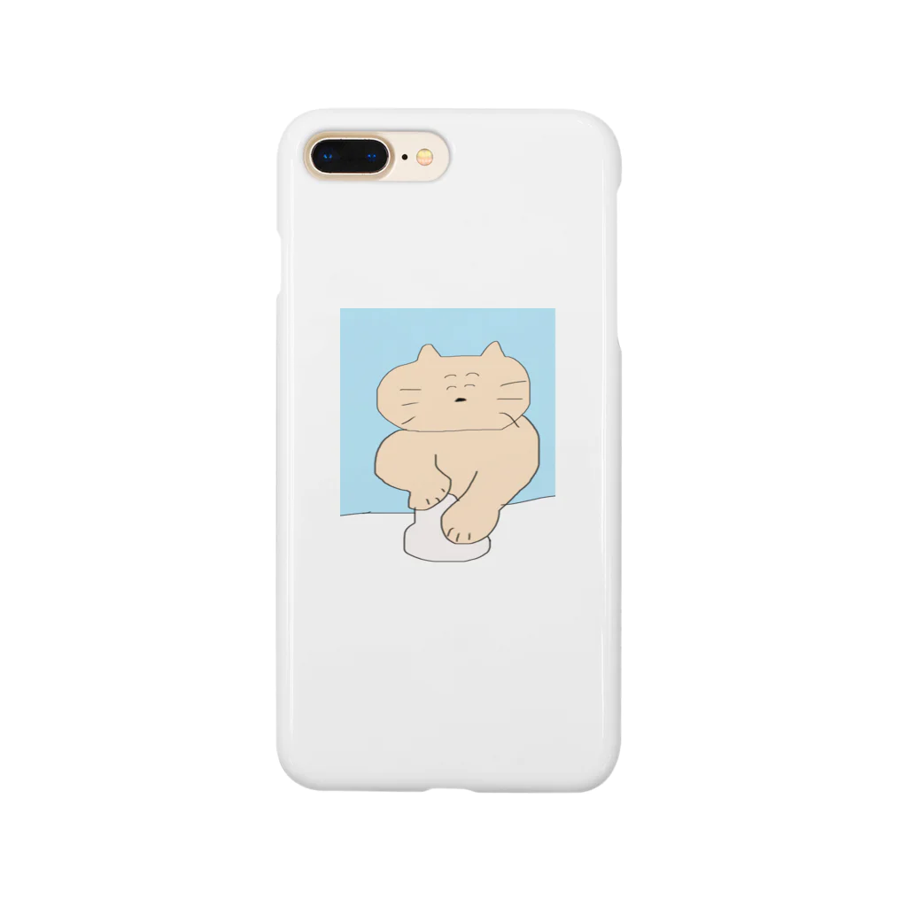 MKQCの粘土をこねるねこ Smartphone Case