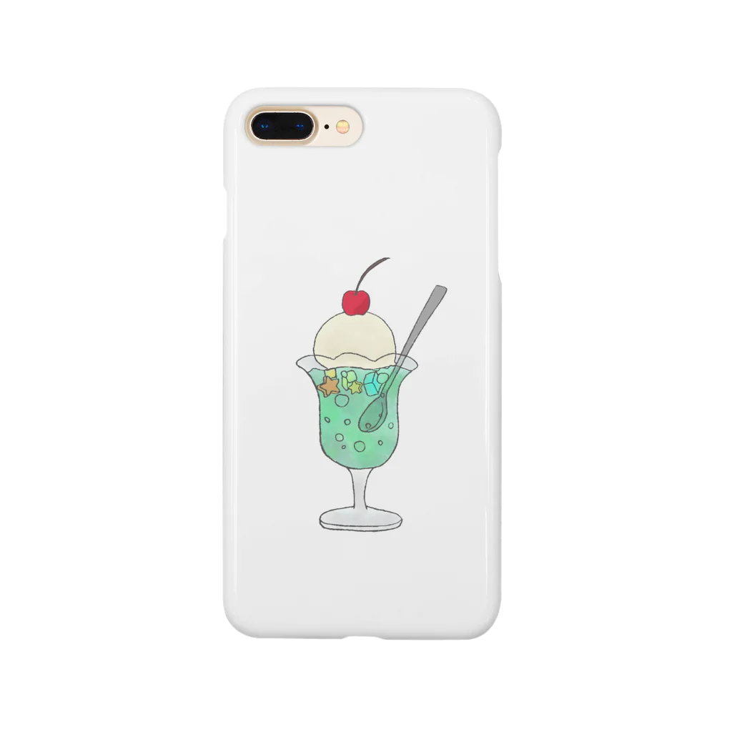 海の幸いくらのクリームソーダ Smartphone Case