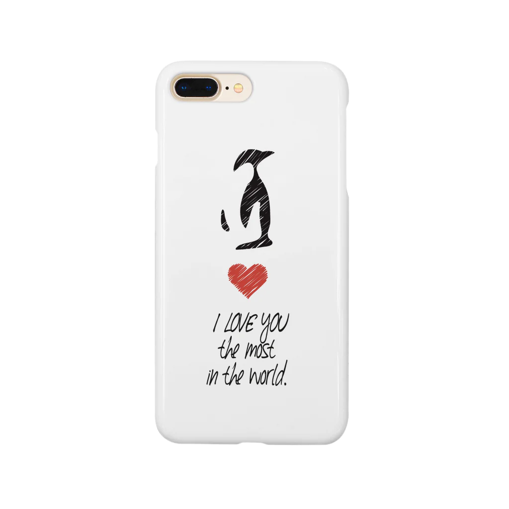 株式会社これからのペンギンケース（白） Smartphone Case