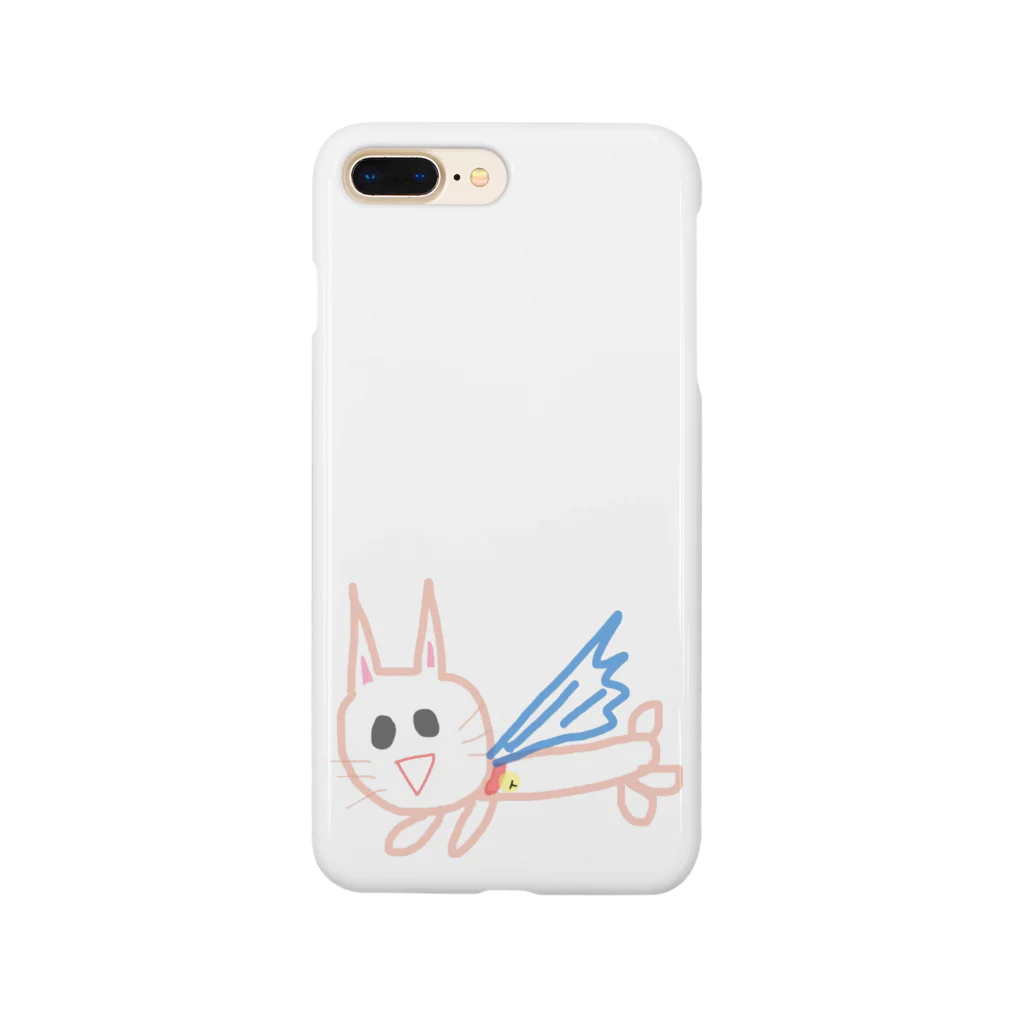 にゃーちゃんのらくがきヒーローネコ Smartphone Case