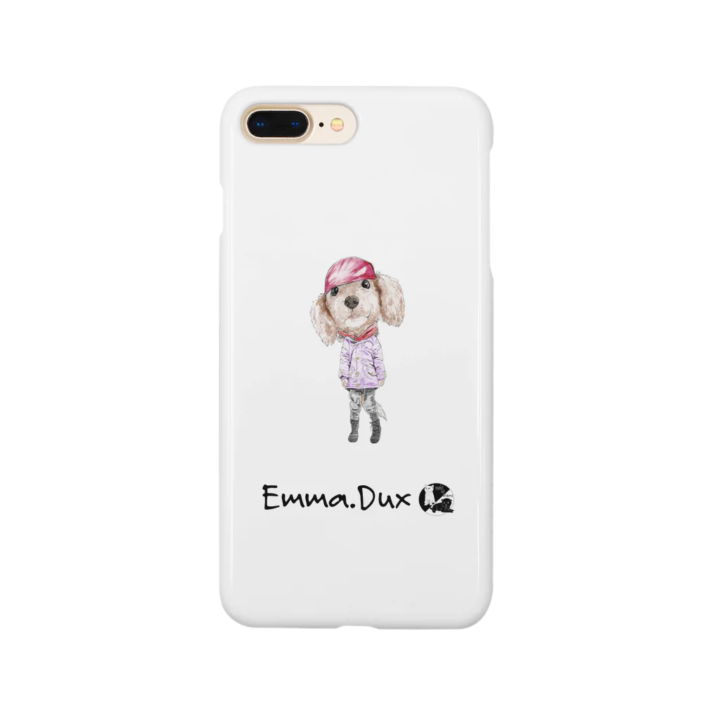 かわいいにゃんことワンコの絵のお店のエマ.ダックス Smartphone Case