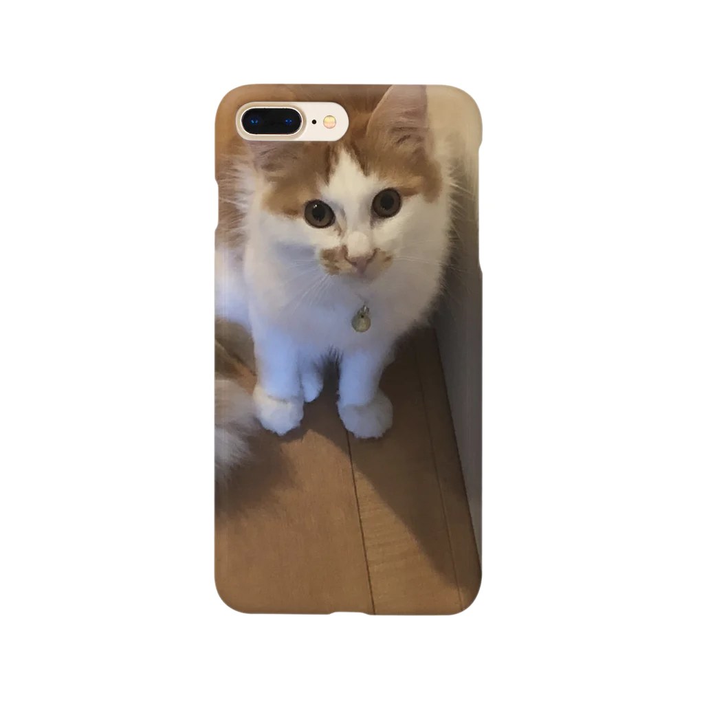 nadoreのある猫のワンショット スマホケース