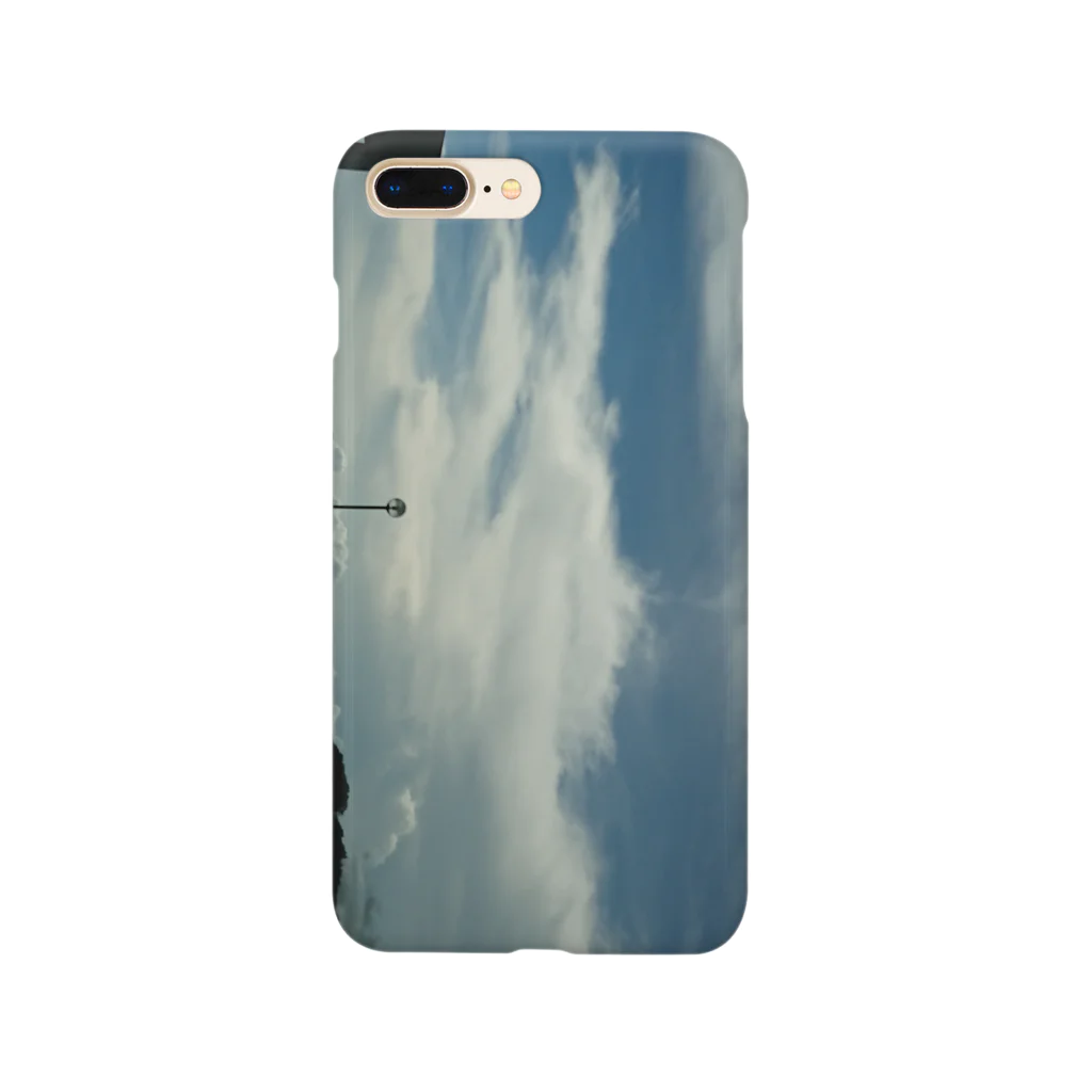 朝比奈恵の平成最後の8/15の空 Smartphone Case