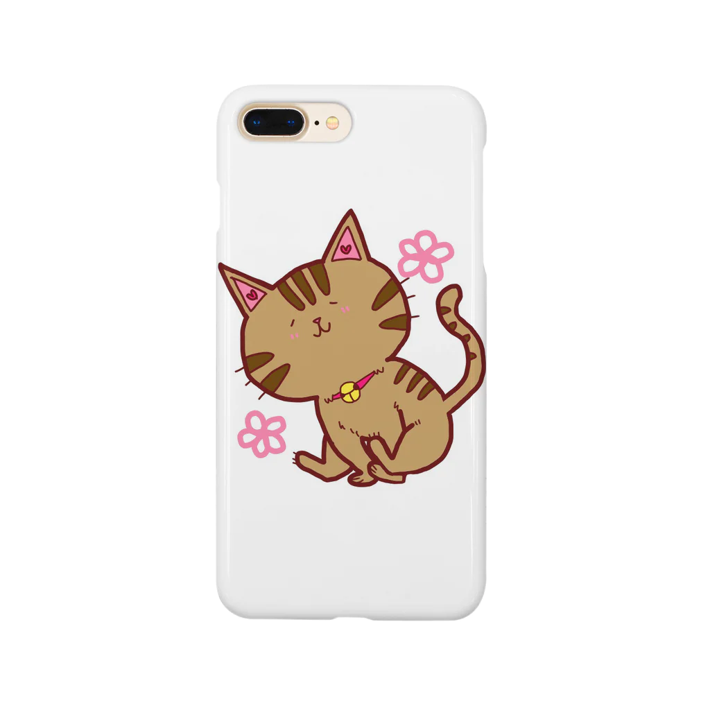 ColorAppleの幸せシマにゃんこ Smartphone Case