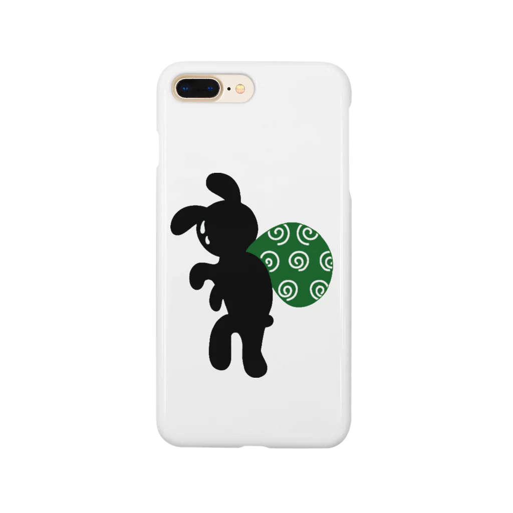 mojimojiのドロボーうさぎ Smartphone Case