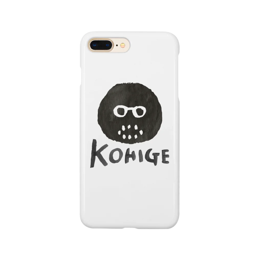 gokenncyou_1231の黒髭ロゴ Smartphone Case