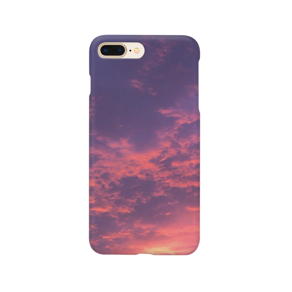 ちびめがねアンテナの夕焼けシリーズ Smartphone Case