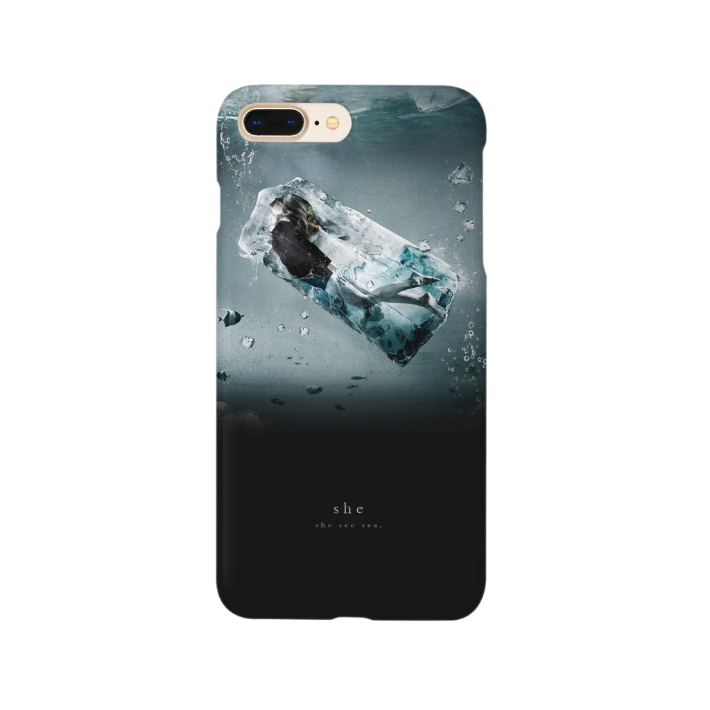 オクソラ ケイタの"she" #04 iPhone case スマホケース