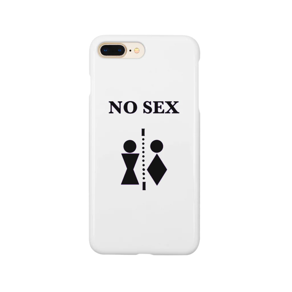 NO SEXのNO SEX ロゴ スマホケース