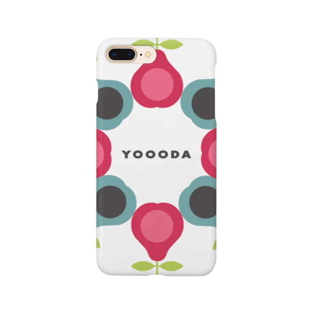 YOOODAの猫のYOOODAフルーツ柄 スマホケース