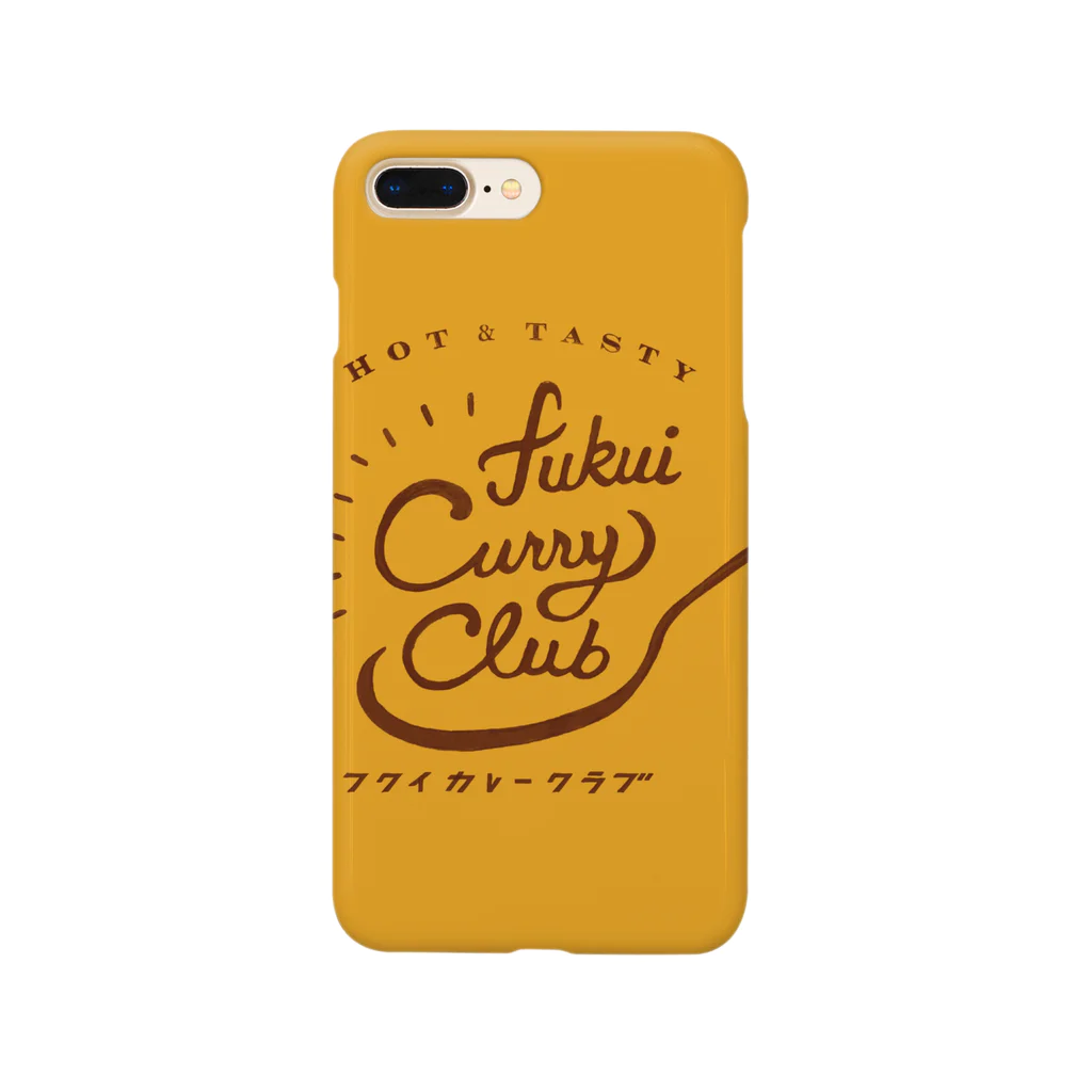 FUKUI CURRY CLUBのFUKUI CURRY CLUB ロゴ Smartphone Case