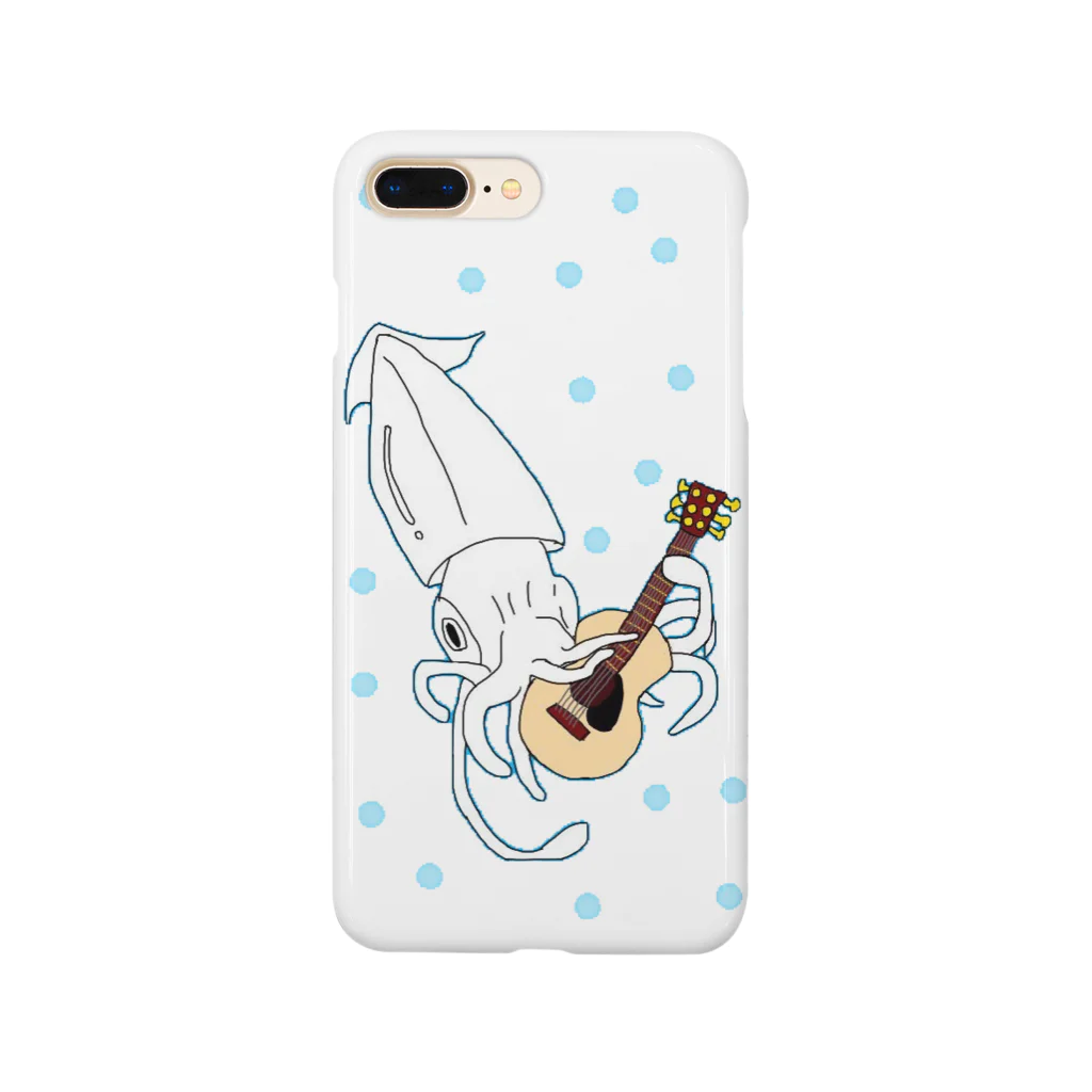 DaNのギター弾くイカ② Smartphone Case