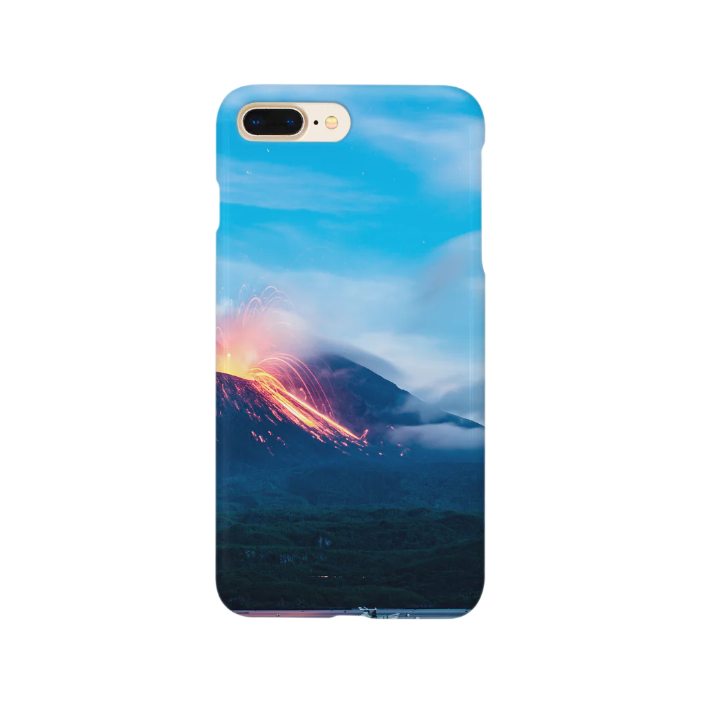 LUZ ORACEL FILMSのSakurajima Volcano Morning Smartphone Case