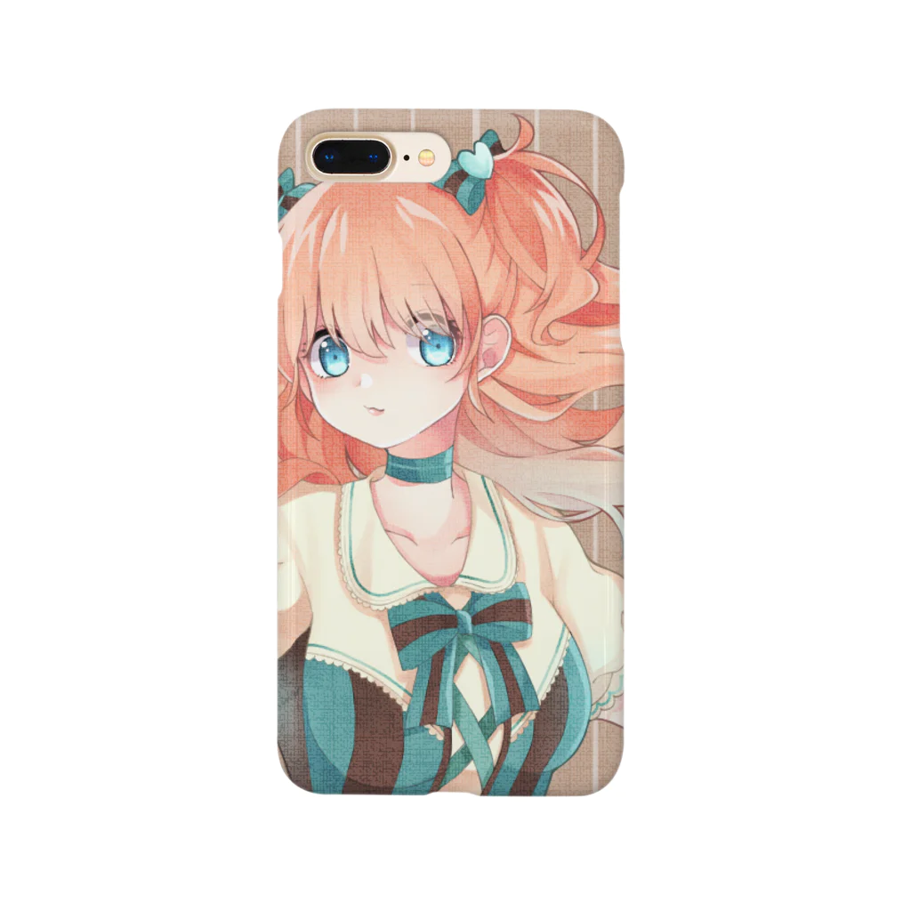 白苺みるくらうんのチョコミントの子 Smartphone Case