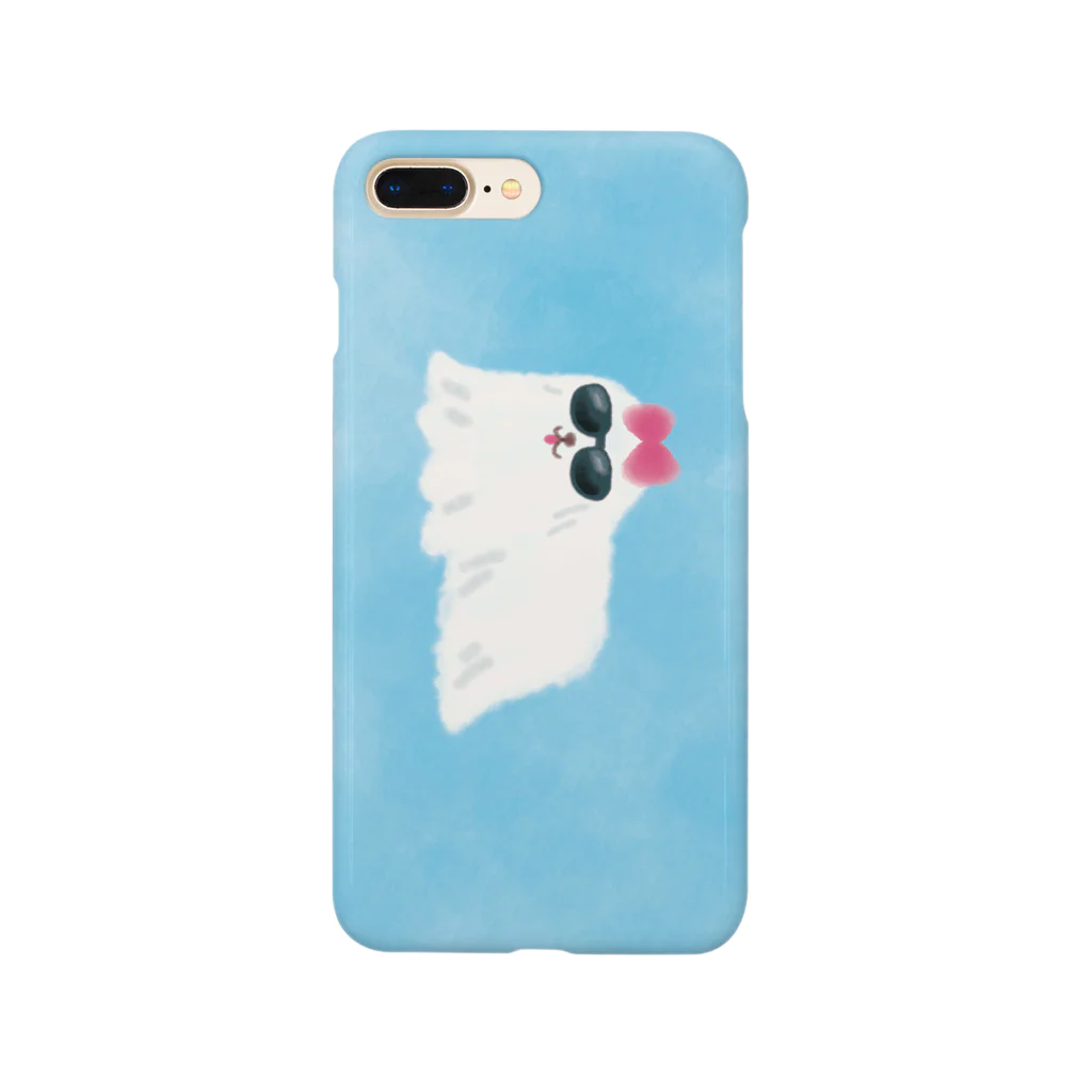 Tottemo_Designingのバカンスのいぬ Smartphone Case