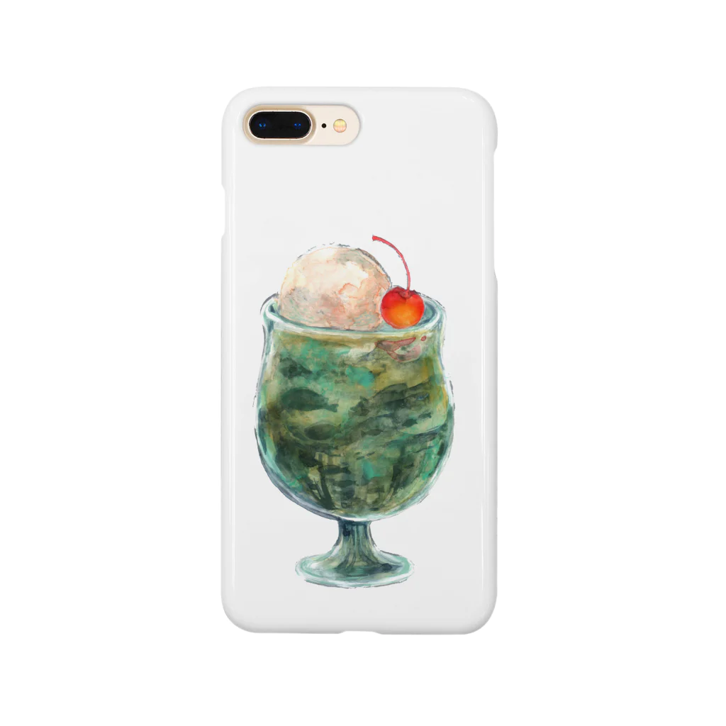 喫茶アネモネのクリームソーダ Smartphone Case