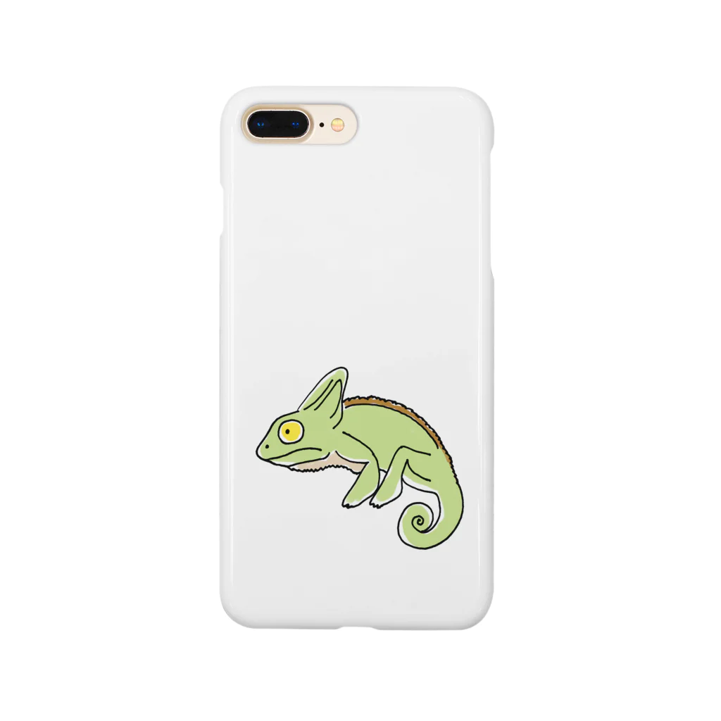 wanwanartの不動のカメレオン Smartphone Case