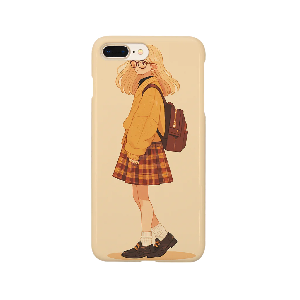 owl's shopのペールカラー Smartphone Case