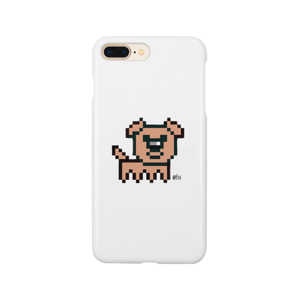 EH(えへ)のドットいぬ Smartphone Case