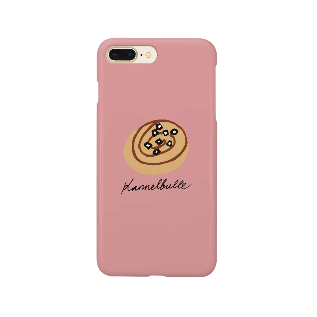 HÖGBRONのKanelbulle ピンク Smartphone Case