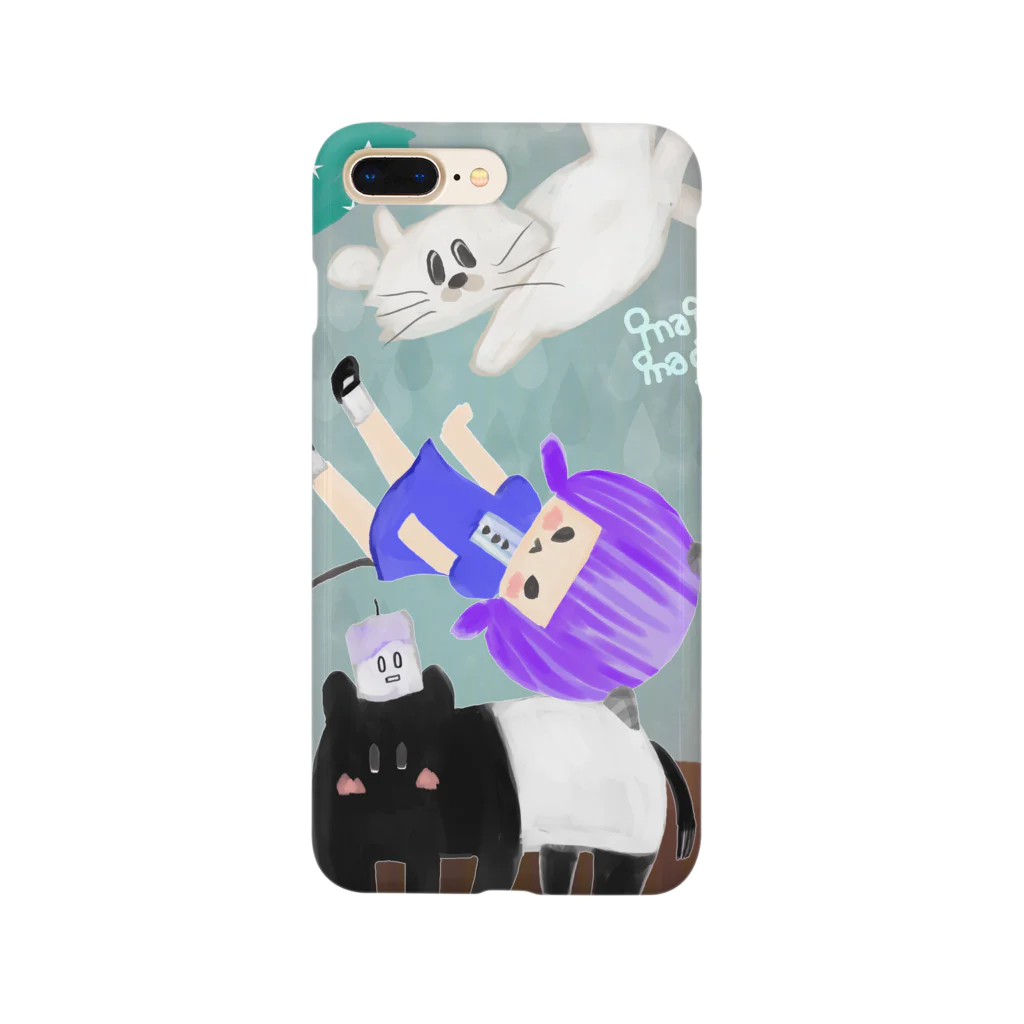 くつしたねこのオラクルカード　つみかさね Smartphone Case