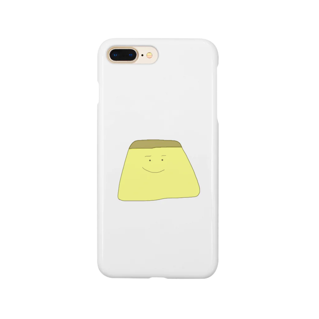 asaの斜に構えたプリン Smartphone Case