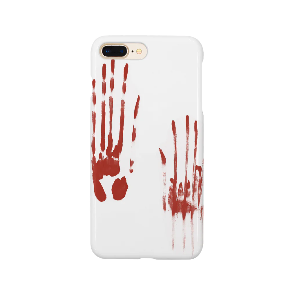 Misa Funeral Storeの血塗られた手形シリーズ Smartphone Case