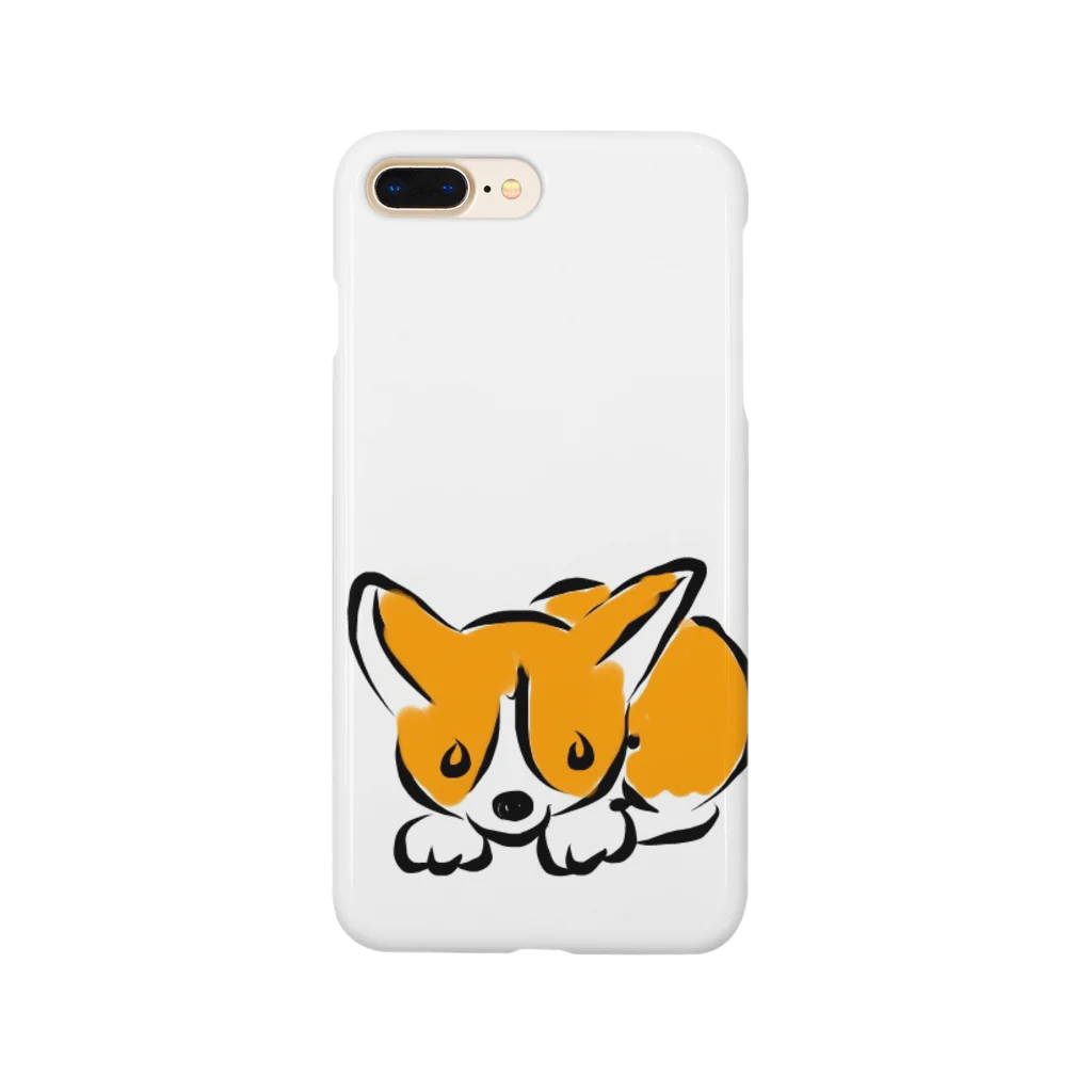 虹色コーギーdays☆のこーぎー(ふせ) Smartphone Case