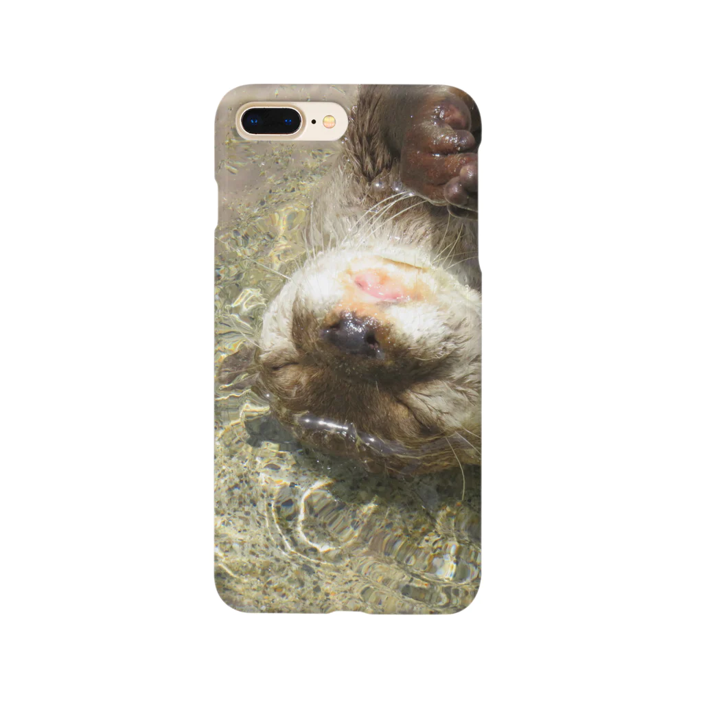 うぱるるのぷかぷかカワウソちゃん Smartphone Case