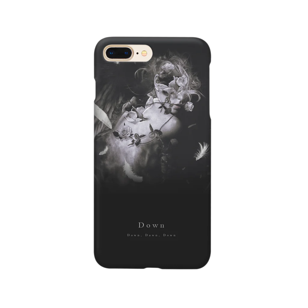 オクソラ ケイタの"Down" #01 iPhone case Smartphone Case